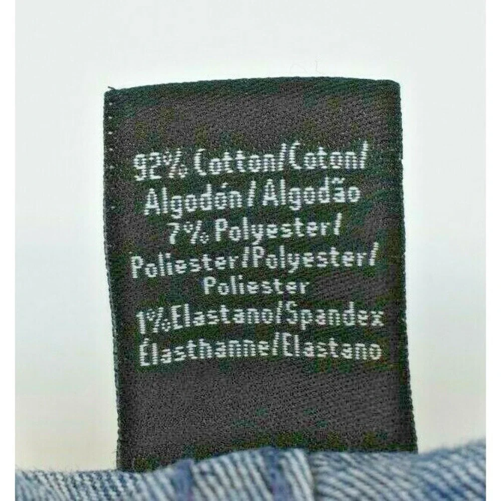 CALVIN KLEIN Women's Bermuda Blue Jean Shorts Denim Size 27/4 Small‎ Stretch